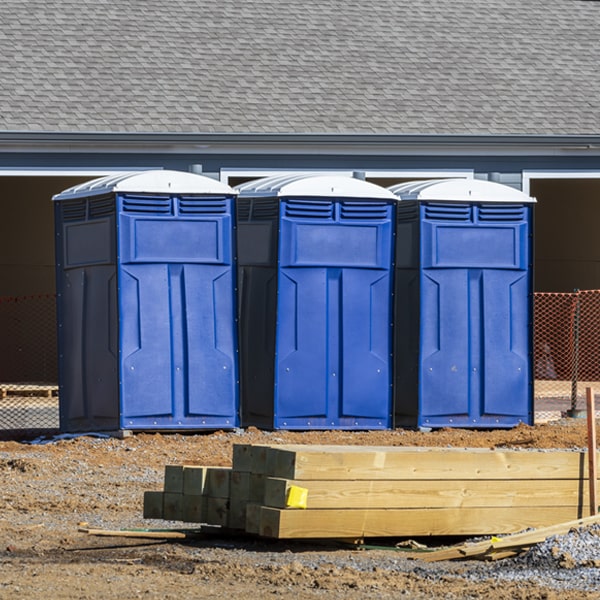 are there different sizes of portable toilets available for rent in Annville Pennsylvania